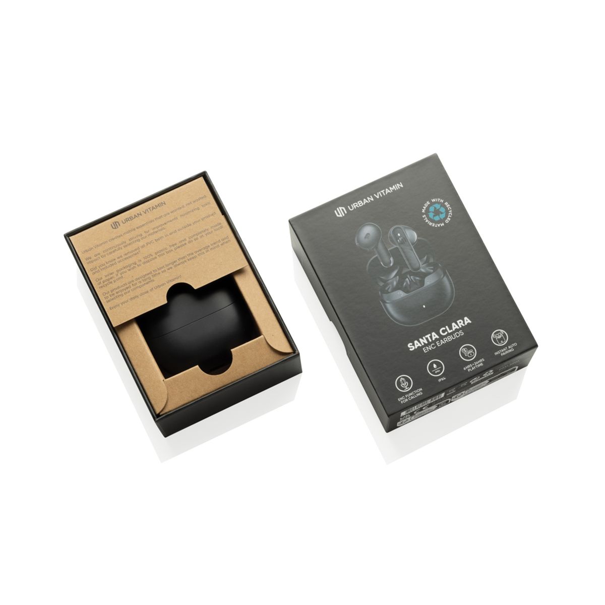 Urban Vitamin Santa Clara Rcs Plastic Enc Earbuds