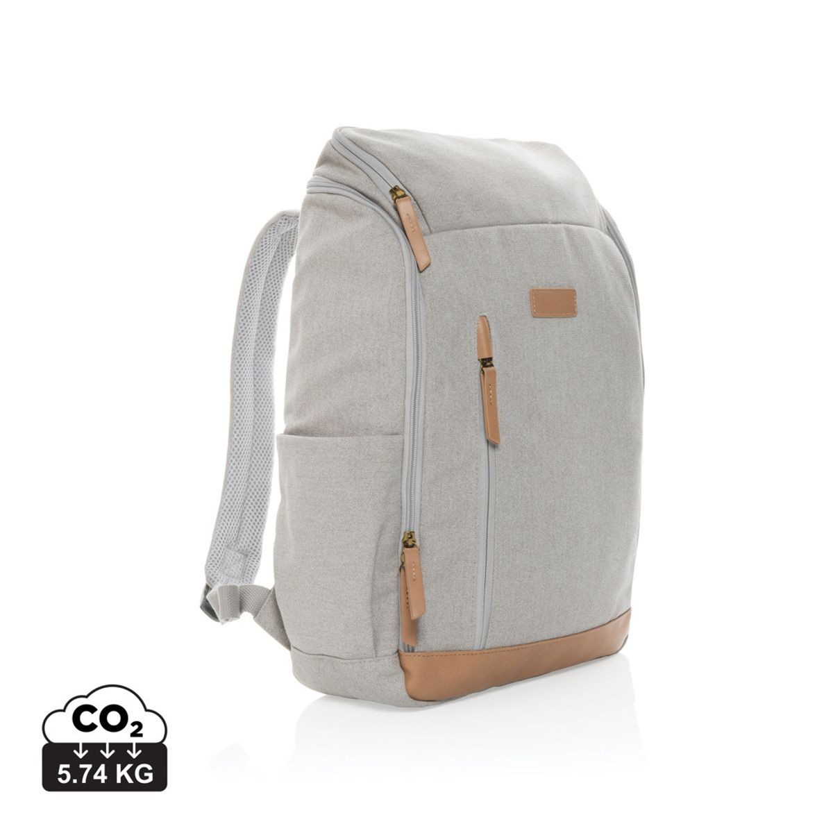 Impact Aware™ 16 Oz. Recycled Canvas 15" Laptop Backpack
