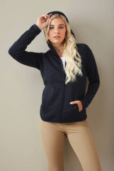 Lux Knit Fleece Jacket Women