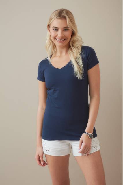 Stretch-T V-neck Women