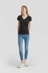 Lady-Fit Valueweight V-Neck T