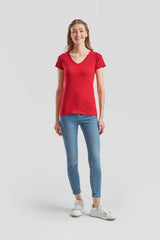 Lady-Fit Valueweight V-Neck T