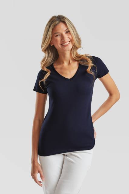 Lady-Fit Valueweight V-Neck T
