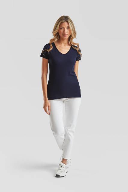 Lady-Fit Valueweight V-Neck T