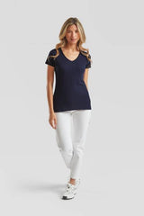 Lady-Fit Valueweight V-Neck T