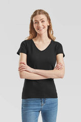 Lady-Fit Valueweight V-Neck T
