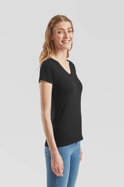 Lady-Fit Valueweight V-Neck T