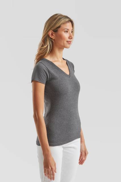 Lady-Fit Valueweight V-Neck T