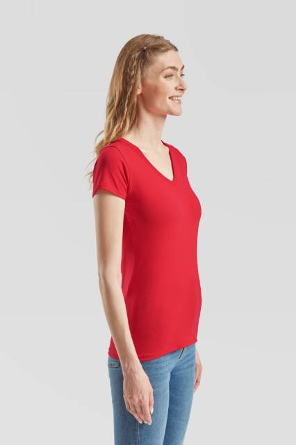 Lady-Fit Valueweight V-Neck T