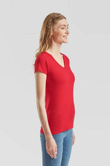 Lady-Fit Valueweight V-Neck T