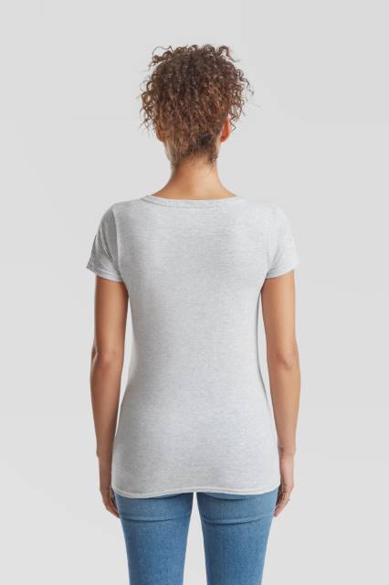 Lady-Fit Valueweight V-Neck T