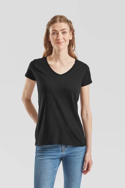 Lady-Fit Iconic 150 V-Neck T