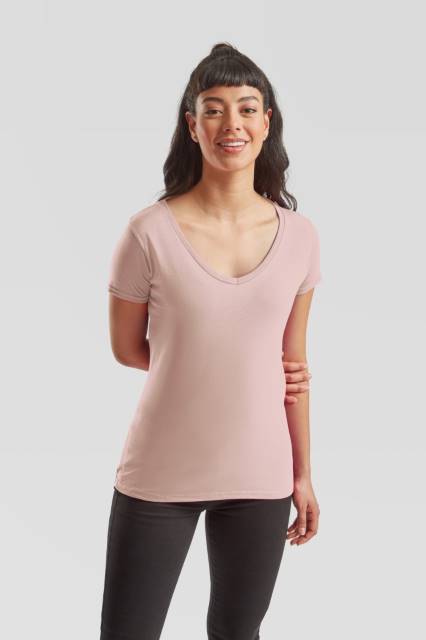Lady-Fit Iconic 150 V-Neck T