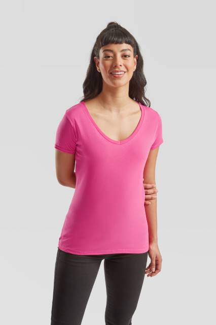 Lady-Fit Iconic 150 V-Neck T