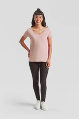 Lady-Fit Iconic 150 V-Neck T