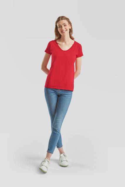 Lady-Fit Iconic 150 V-Neck T