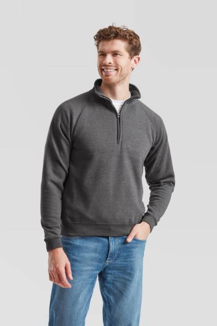 Premium Zip Neck Sweat