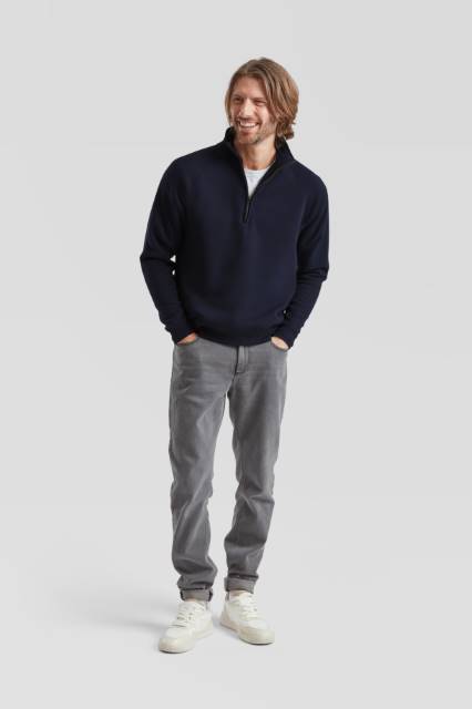 Premium Zip Neck Sweat