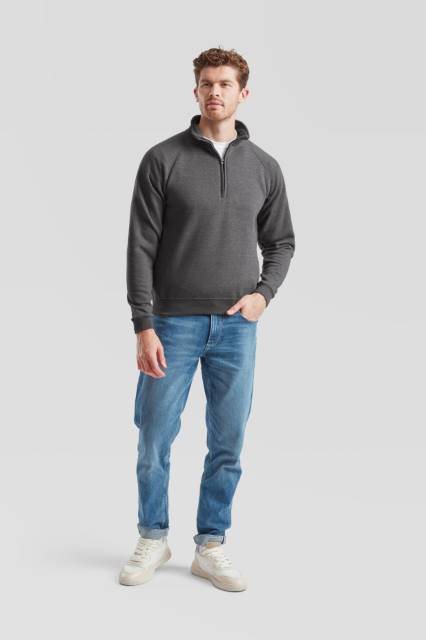 Premium Zip Neck Sweat
