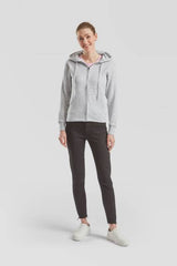 Premium Lady-Fit Hooded Jacket