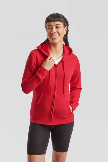 Premium Lady-Fit Hooded Jacket